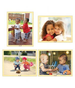 Friends Forever Wooden 4-Puzzle Set