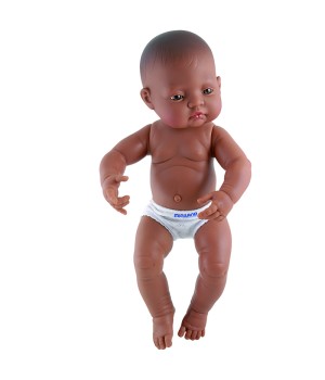 Anatomically Correct Newborn Doll, 15-3/4", Hispanic Girl