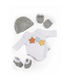 Gender Neutral Doll Layette Set for 15" Dolls