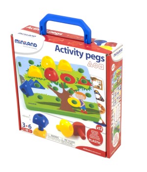 Activity Pegs, 30 Pieces