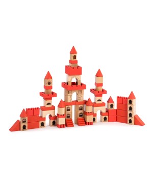 Wooden Stacking Castle