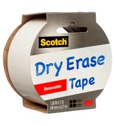 Dry Erase Tape, 1.88" x 5yd