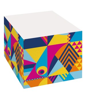 Notes Cube, 2.6 in x 2.6 in, Optimistic Brights Collection, 620 Sheets