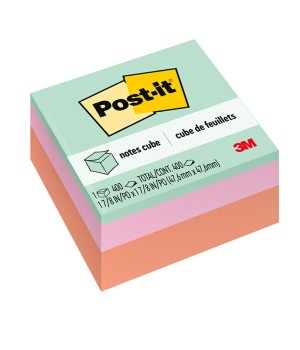 Notes Cube 2051-PAS, 1 7/8 in x 1 7/8 in (47.6 mm x 47.6 mm)