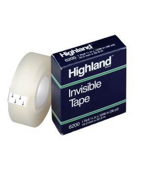 Invisible Tape, 3/4" x 1296"
