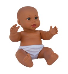 Vinyl Baby Doll, Hispanic 17.5", Gender Neutral