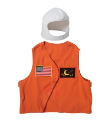 Astronaut Toddler Dress-Up, Vest & Hat