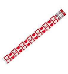 Hearts 'O Glitter Pencil, Pack of 12