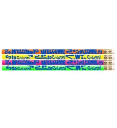 Welcome To School Motivational Pencils, Pack of 12