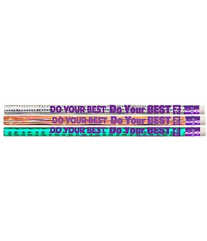 Do Your Best On The Test Motivational/Fun Pencils, Pack of 12
