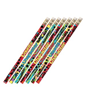 Character Matters Pencils, Pack of 12