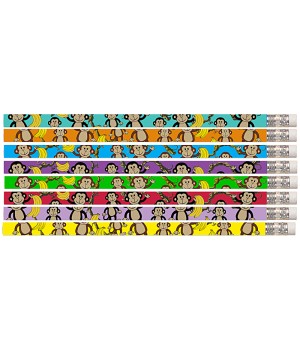 Dancin' Monkey Motivational Pencil, Pack of 12