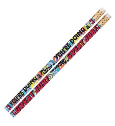 You're Doing A Great Job Motivational Pencils, Pack of 12