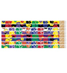 Paw Power Motivational Pencil, Pack of 12