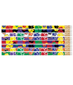 Paw Power Motivational Pencil, Pack of 12