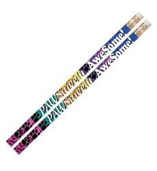 Pawsitively Awesome Motivational Pencil, Pack of 12