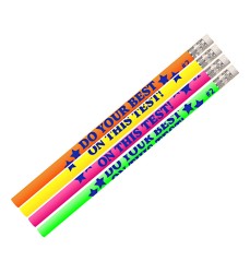 Do Your Best On The Test Motivational Pencils, Pack of 12