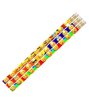 Emojis Motivational Pencil, Pack of 12