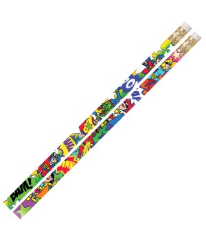 Super-Duper Heroes Motivational Pencil, Pack of 12