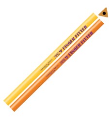 Finger Fitter Pencils, No Eraser, Pack of 12