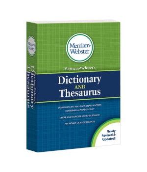 Dictionary and Thesaurus, Mass-Market Paperback, 2020 Copyright