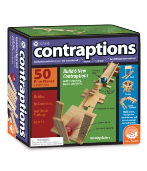 KEVA® Contraptions Plank Building Set, 50 Pieces