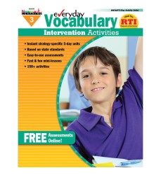 Everyday Intervention Activities for Vocabulary, Grade 3
