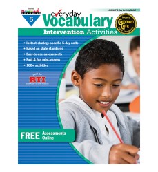 Everyday Intervention Activities for Vocabulary, Grade 5