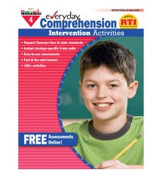 Everyday Comprehension Intervention Activities Book, Grade 4