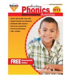 Everyday Intervention Activities for Phonics, Grade 3