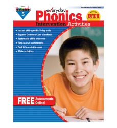 Everyday Intervention Activities for Phonics, Grade 5