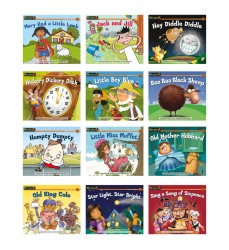 Nursery Rhyme Tales Content-Area Leveled Reader, English, Set of 12