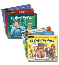 Rising Readers Leveled Books: Nursery Rhyme Tales Set 1, Spanish