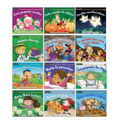Rising Readers Leveled Books: Nursery Rhyme Tales Set 2, Spanish