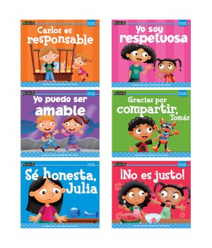 MySELF Readers: I Get Along with Others, Small Book, Spanish, Set of 6