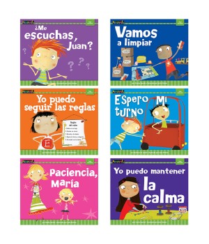 MySELF Readers: I Am in Control of Myself, Small Book, Spanish, Set of 6