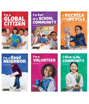 MySELF Readers: I Am a Responsible Community Member, Small Book 6pack, English