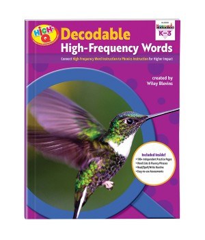 Decodable HighFrequency Words Workbook