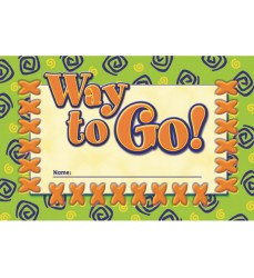 Way to Go! Punch Cards, Pack of 36