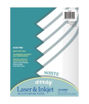 Mutli-Purpose Paper, White, 8-1/2" x 11", 150 Sheets