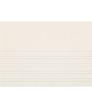 Newsprint Handwriting Paper, Picture Story, 7/8" x 7/16" x 7/16" Ruled Long, 18" x 12", 500 Sheets