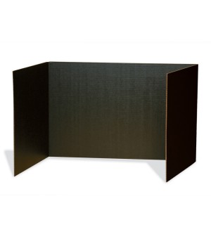 Privacy Boards, Black, 48" x 16", 4 Boards
