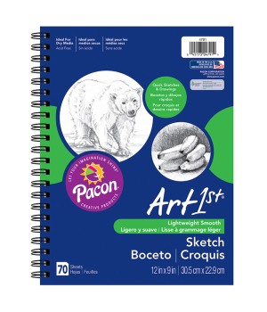 Sketch Diary, Standard Weight, 12" x 9", 70 Sheets