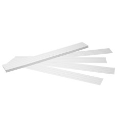 Sentence Strips, White, 1-1/2" Ruled, 3" x 24", 100 Strips