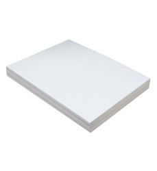 Heavyweight Tagboard, White, 9" x 12", 100 Sheets