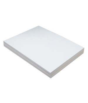 Heavyweight Tagboard, White, 9" x 12", 100 Sheets