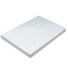 Heavyweight Tagboard, White, 12" x 18", 100 Sheets