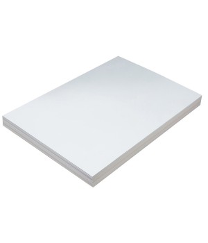 Heavyweight Tagboard, White, 12" x 18", 100 Sheets