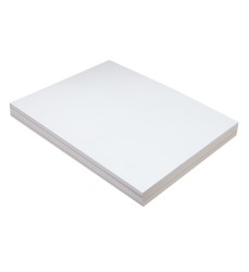 Medium Weight Tagboard, White, 9" x 12", 100 Sheets