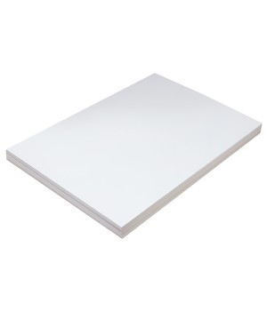 Tagboard, White, 12" x 18", 100 Sheets